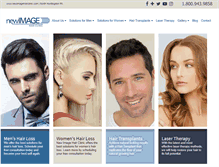 Tablet Screenshot of newimagehairclinic.com
